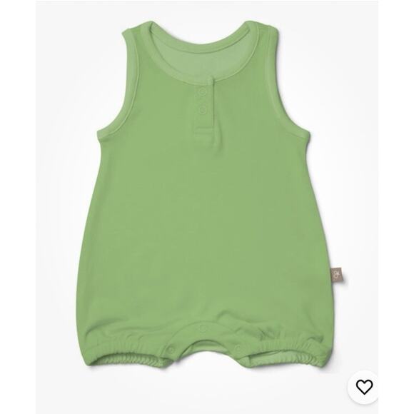 Goumi Kids Toddler Romper Quick Change One Piece Size 2T / 3T Bamboo Green NEW - Picture 1 of 5